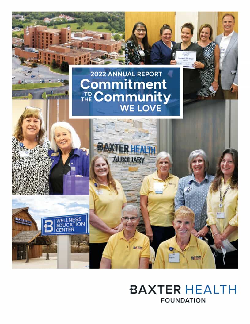 Foundation Annual Reports Baxter Health